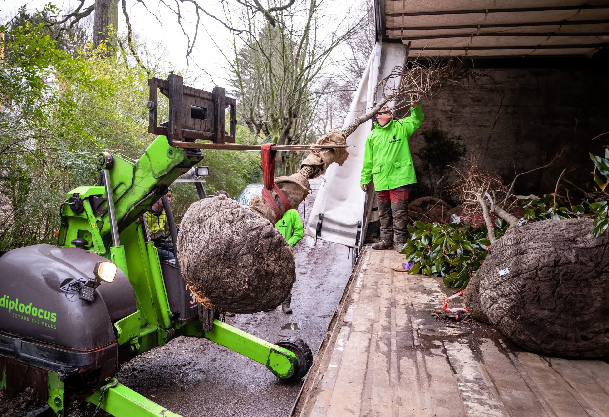 transport de matériel horticole